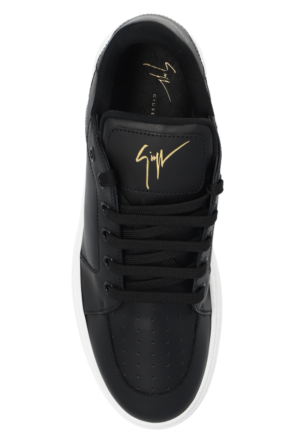 Black Sneakers With Logo Giuseppe Zanotti Vitkac Germany